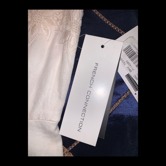 French Connection Off White Daisy Dress - Picture 8 of 8